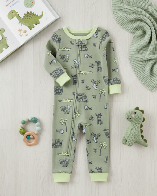 🦁 Carter’s Baby Boy "Safari King" Deluxe Gift Box – 9-Piece Adventure Collection