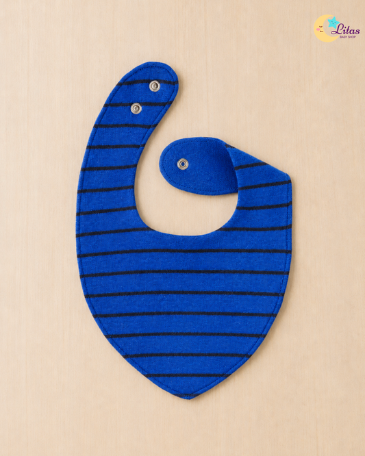 🐻 Carter’s Baby Boy 3-Pack Bandana Bibs – Bear, Owl & Stripes