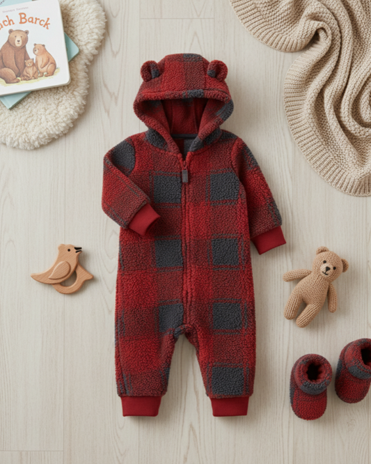 💙 Baby Boy "Lumberjack & Bear" All-Carter’s Value Pack – 8-Piece Boutique Collection