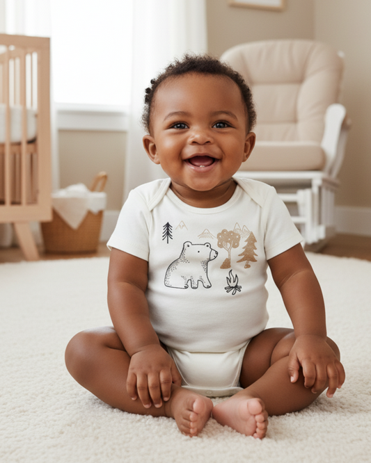 🏔️ Original Carter's Baby Boy Short-Sleeve Bodysuits – Little Adventure Seeker (5-Pack)