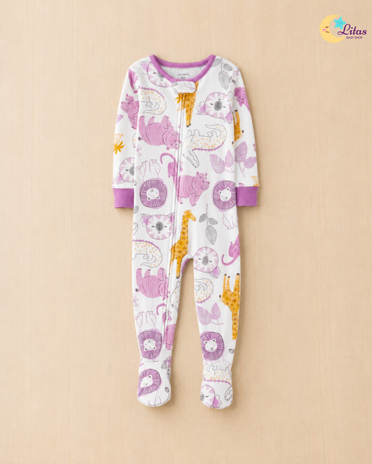 šOriginal Carterās Baby Girl "Jungle Dreams" Baby Box ā 5-Piece Sleep Essentials Collection