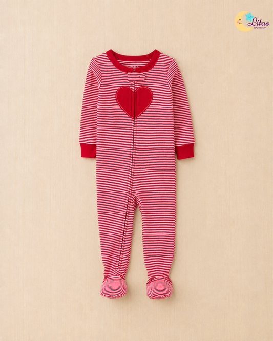💕 Carter’s Baby Girl 9-Piece Bundle – Hearts, Polka Dots & Florals