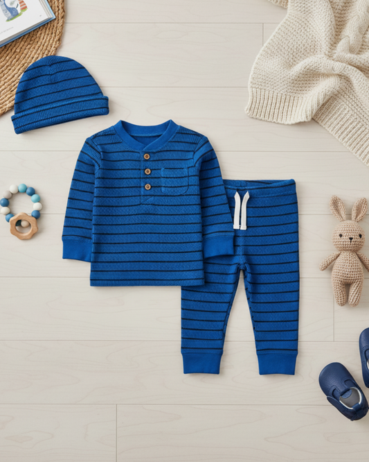 💙 Baby Boy "Lumberjack Hearth" All-Carter’s Value Pack – 9-Piece Boutique Collection