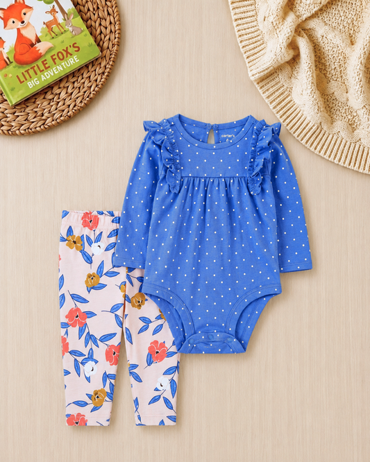 🌸 Baby Girl "Butterfly Garden" All-Carter’s Mega Value Pack – 10-Piece Boutique Collection