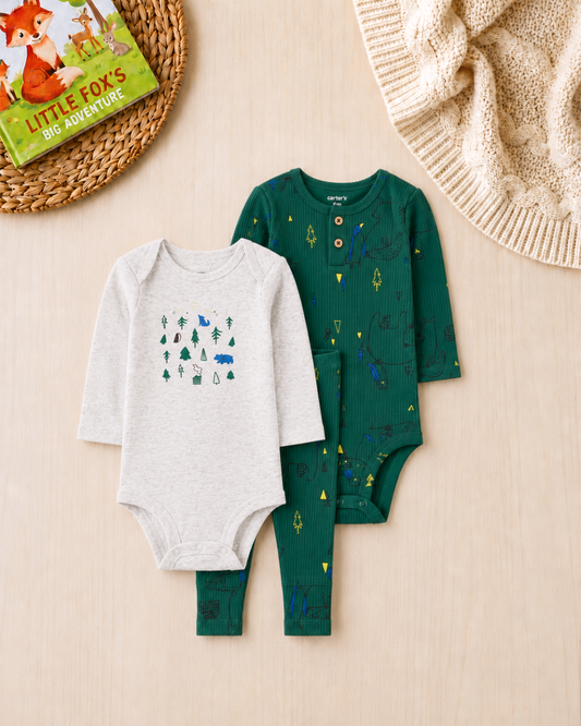 💙 Baby Boy "Tiny Traveler" All-Carter’s Value Pack – 8-Piece Boutique Mega Collection