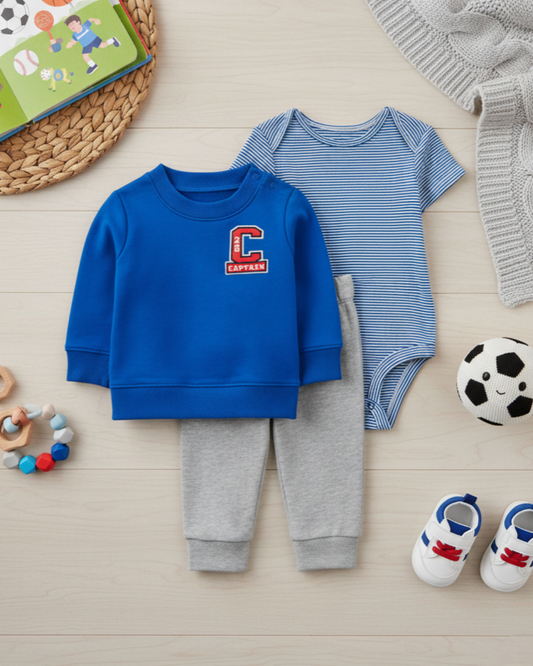 🐘 Carter’s Baby Boy "Tiny & Wild" Deluxe Gift Box – 13-Piece Essential Collection