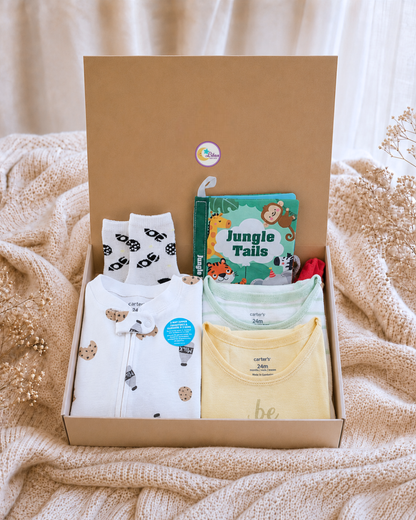 🌙Original Carter’s Baby Boy "Little Dreamer" Baby Box –5-Piece Sleep Essentials Collection
