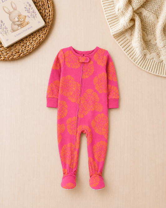 🦒 Original Carter’s Baby Girl "Sleepy Safari" Baby Box – 9-Piece Baby Essentials Collection