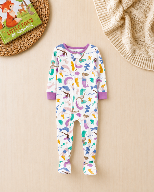 🦒 Carter’s Baby Girl "Sleepy Safari" Deluxe Gift Box – 9-Piece Essential Collection