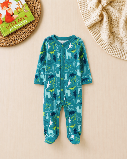🦕 Baby Boy "Dino & Lion" Premium Gift Box – 6-Piece Boutique Starter Set