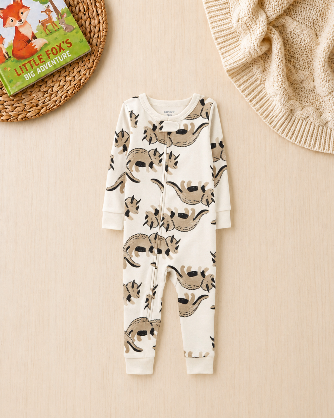 🦁 Carter’s Baby Boy "Safari King" Deluxe Gift Box – 9-Piece Adventure Collection