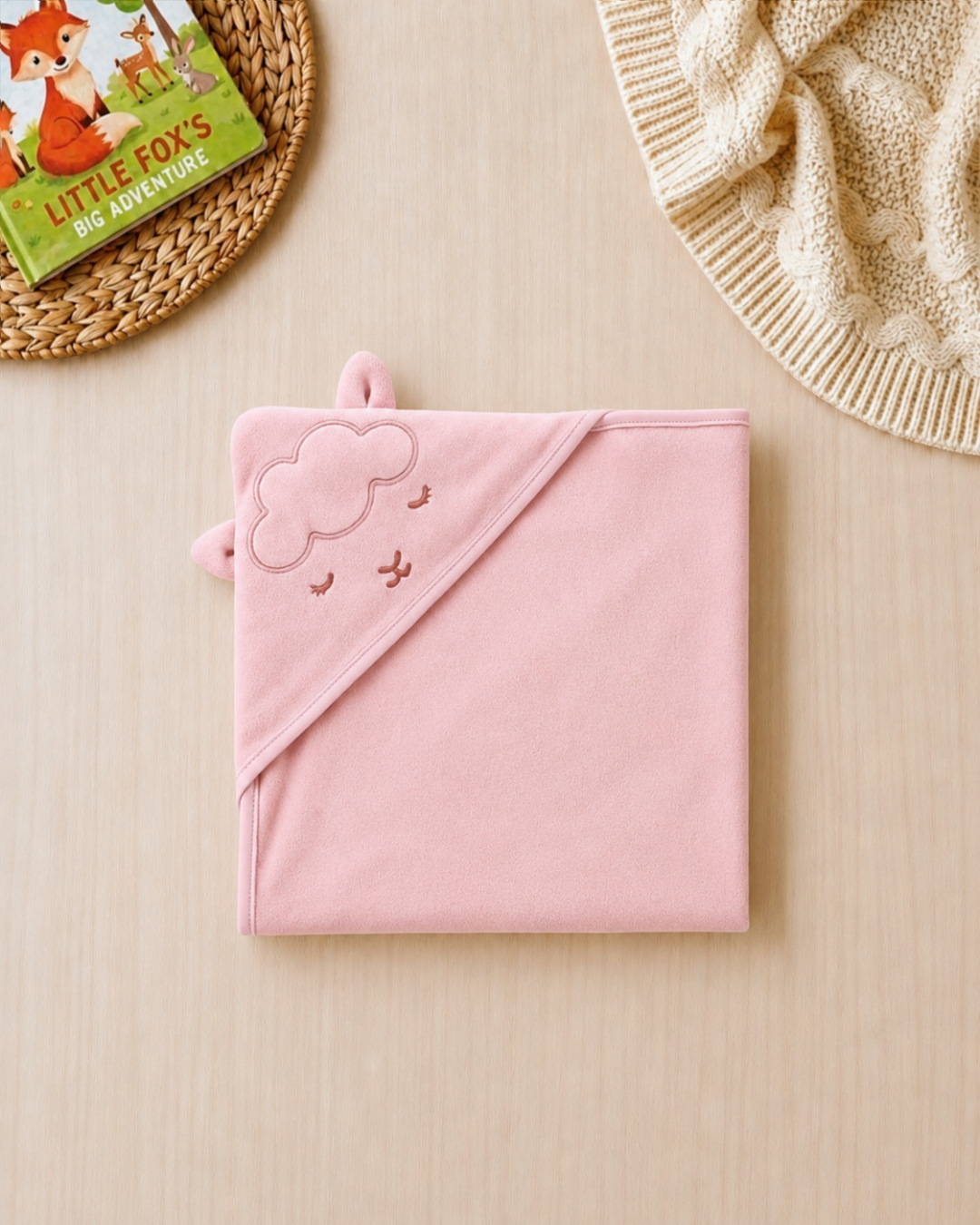 🛁 Baby Girl "Little Lamb" Premium Bath Time Set – 6-Piece Carter’s Essentials Collection