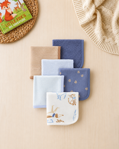🛁 Carter’s Baby Boy "Bath Time Bliss" Deluxe Gift Box – 10-Piece Puppy Collection