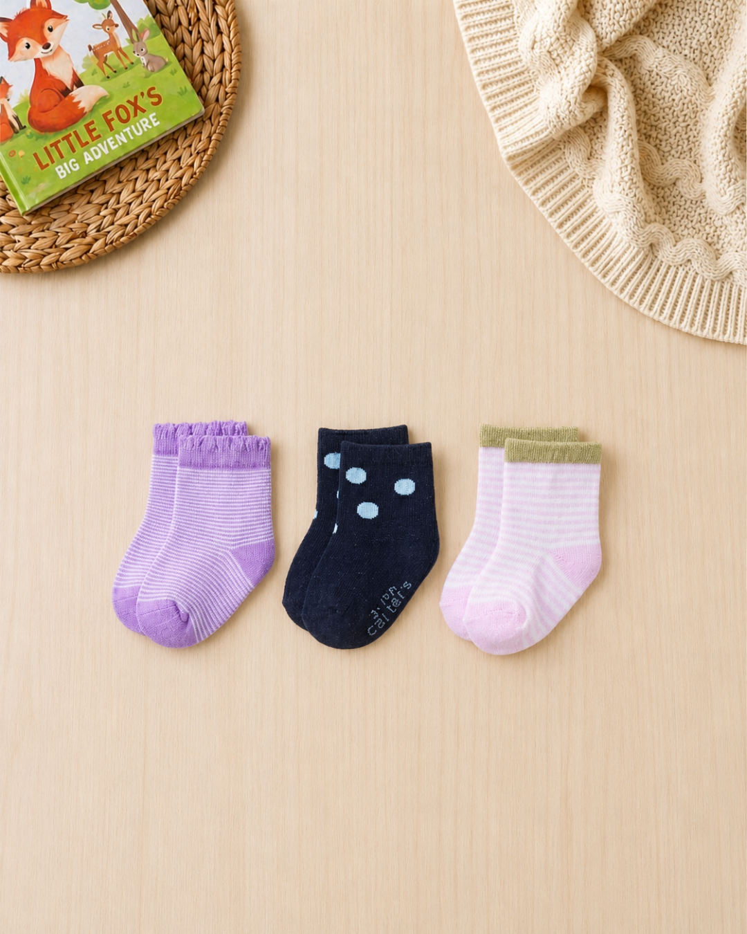 🦌Original Carter’s Baby Girl "Sweet Sunshine" Deluxe Box – 13-Piece Essential Collection