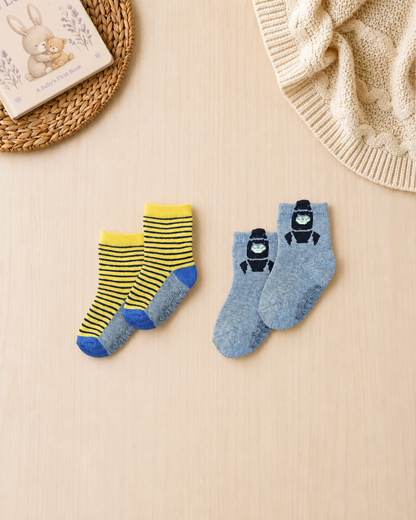 🦁 Original Carter’s Baby Boy "Safari King" Baby Box – 9-Piece Adventure Essentials Collection