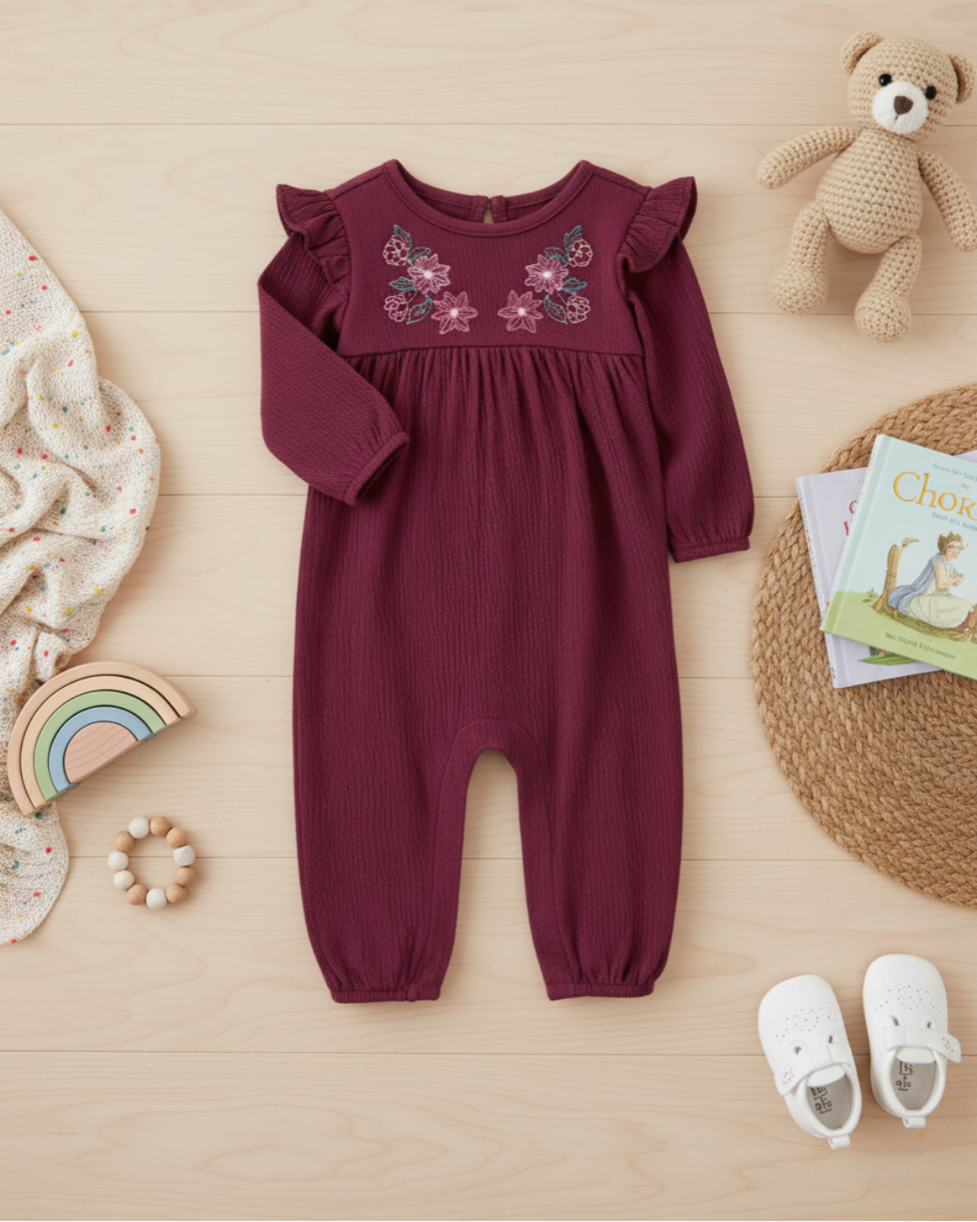 🌸 Baby Girl "Floral Harmony" All-Carter’s Value Pack – 9-Piece Boutique Mega Collection