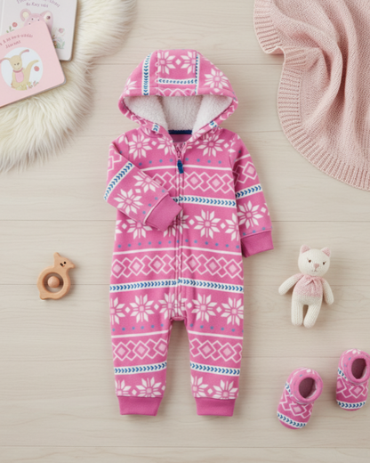 🌸 Baby Girl "Nordic Heart" All-Carter’s Value Pack – 9-Piece Boutique Collection