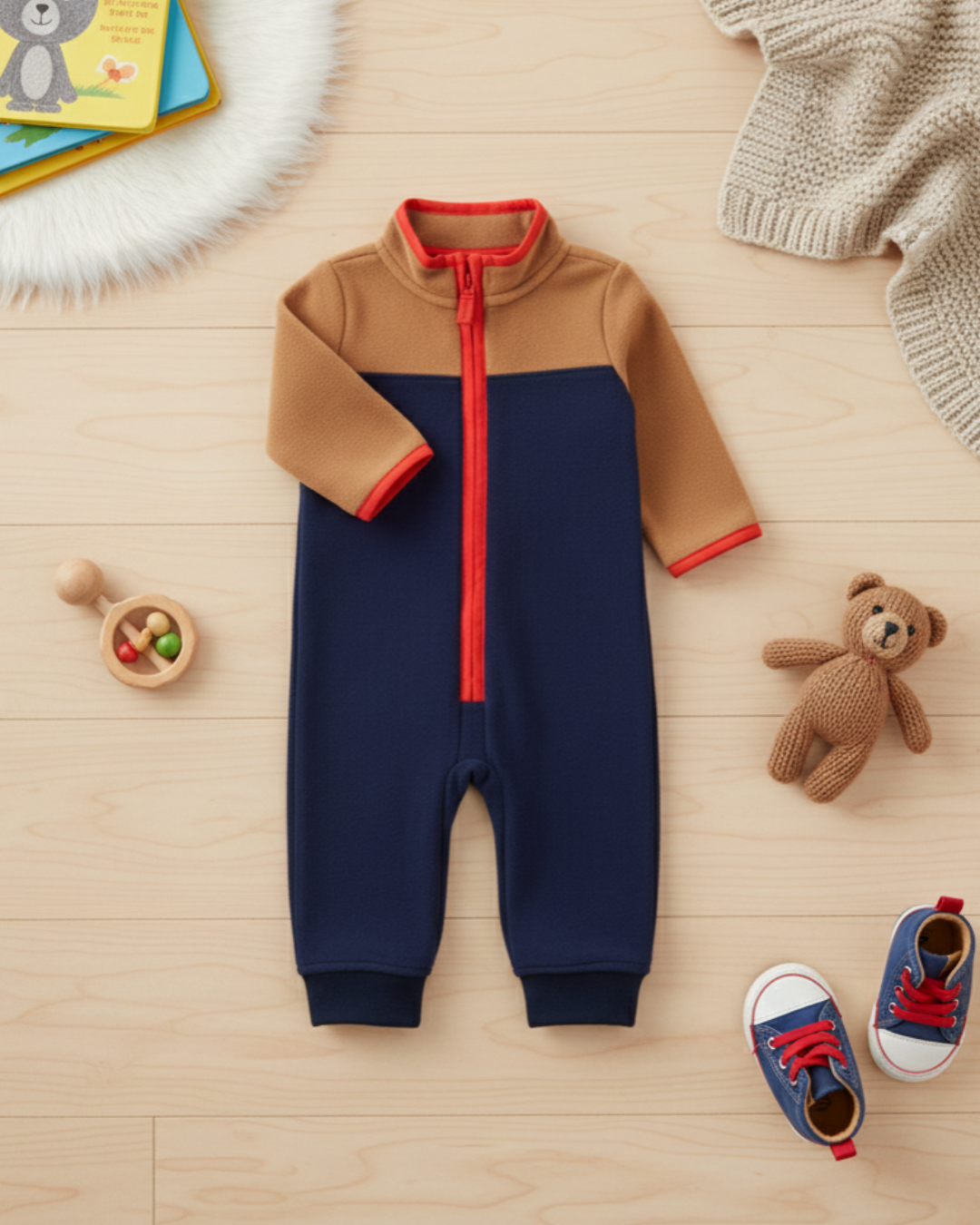 💙 Baby Boy "Tiny Traveler" All-Carter’s Value Pack – 7-Piece Boutique Collection