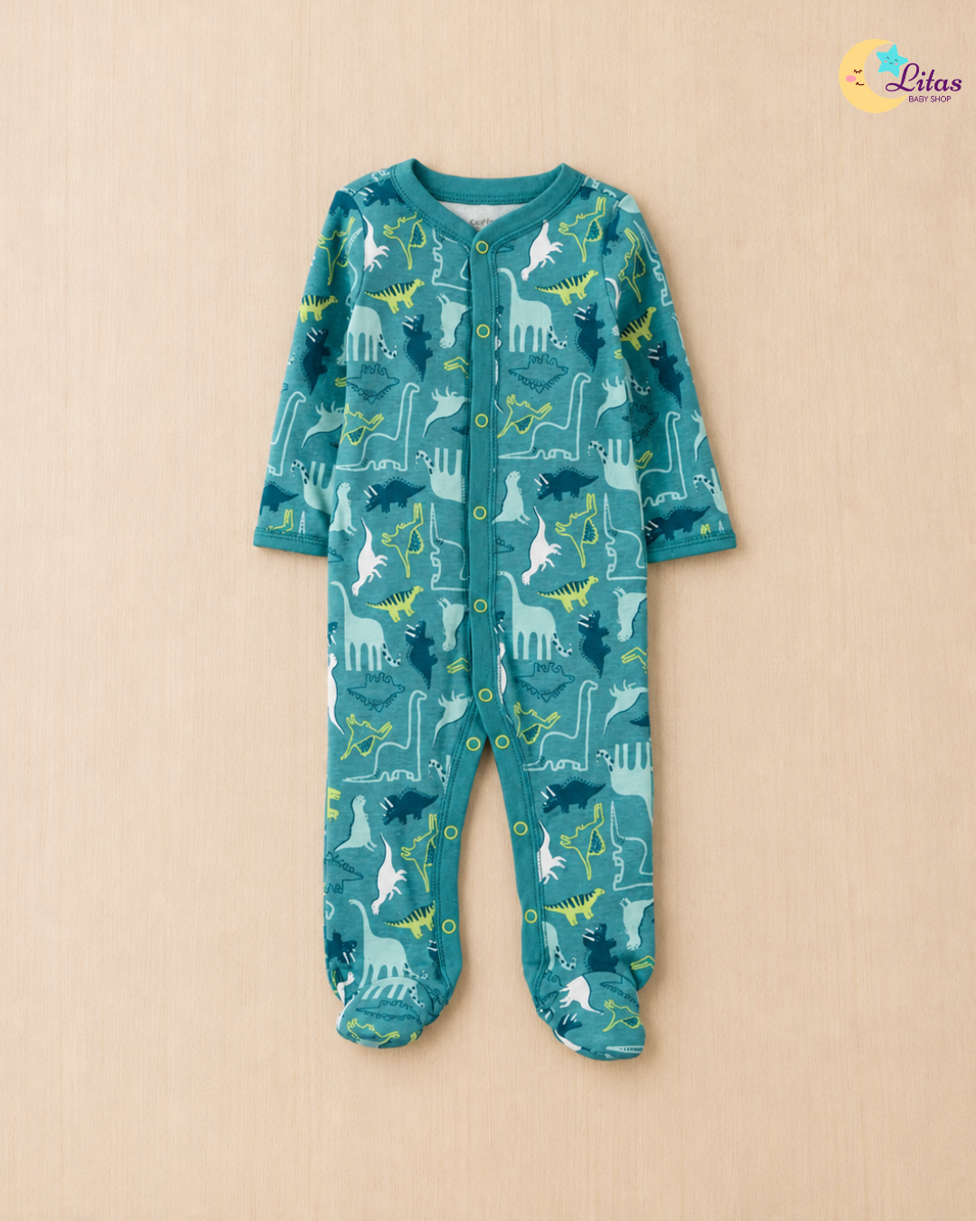 🦕Original Carter’s Baby Boy "Dino & Lion" Premium Box – 6-Piece Boutique Starter Collection