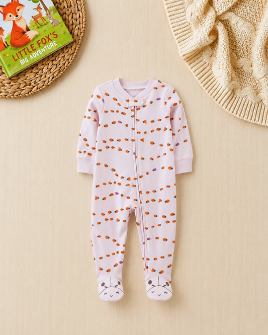 🐰 Baby Girl "Bunny & Ladybug" Premium Gift Box – 6-Piece Boutique Starter Set