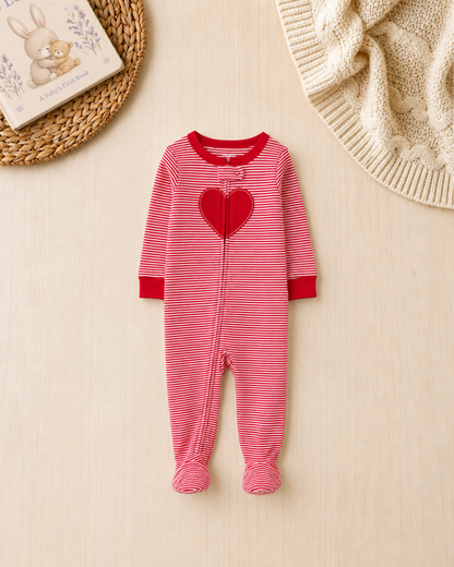 🌸Original Carter's Baby Girl "Floral Heart" 9-Piece Baby Bundle