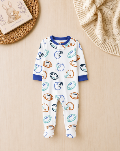 ⚽Original Carter’s Baby Boy Sports Fleece Sleep & Play
