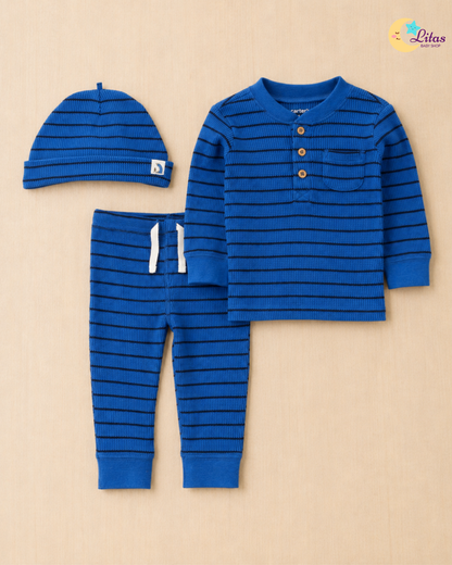 💙 Baby Boy "Lumberjack Hearth" All-Carter’s Value Pack – 9-Piece Boutique Collection