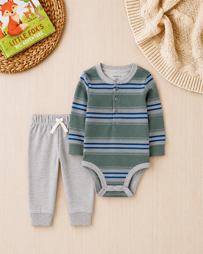 🐘 Carter’s Baby Boy "Tiny & Wild" Deluxe Gift Box – 13-Piece Essential Collection