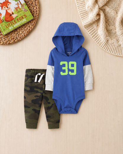 💙 Baby Boy "Tiny Traveler" All-Carter’s Value Pack – 8-Piece Boutique Mega Collection