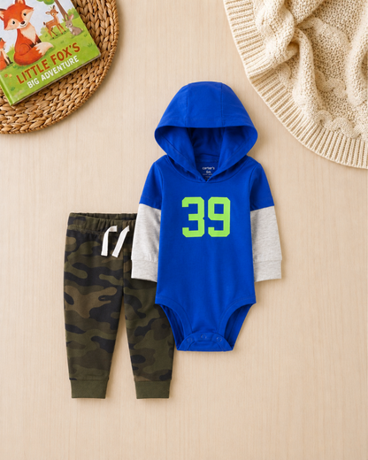🚒Original Carter’s Baby Boy "Little Rescue Explorer" 9-Piece Baby Bundle