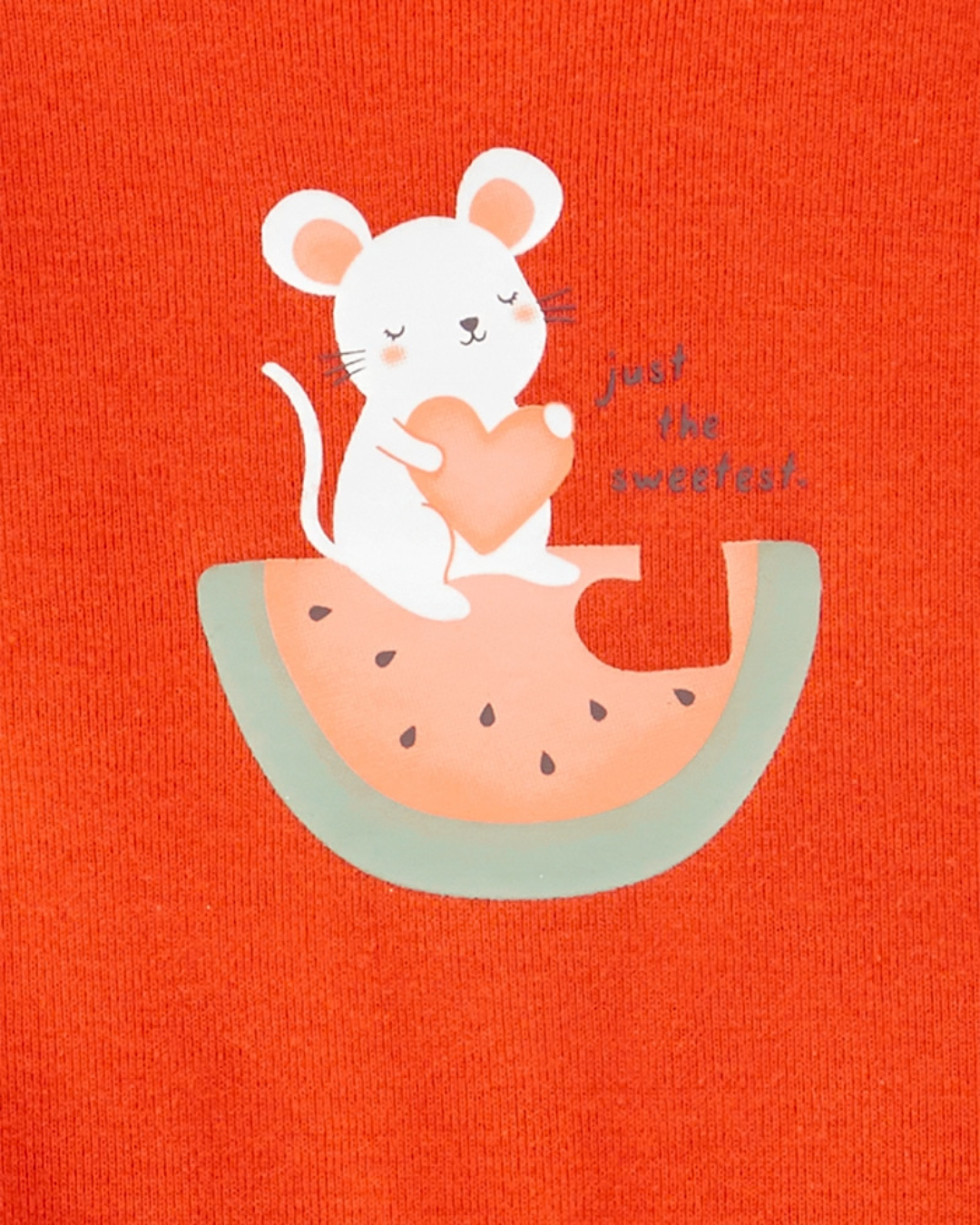 🍉 Carter’s Baby Girl 3-Piece Sleeveless & Short-Sleeve Bodysuits & Leggings Set – Watermelon